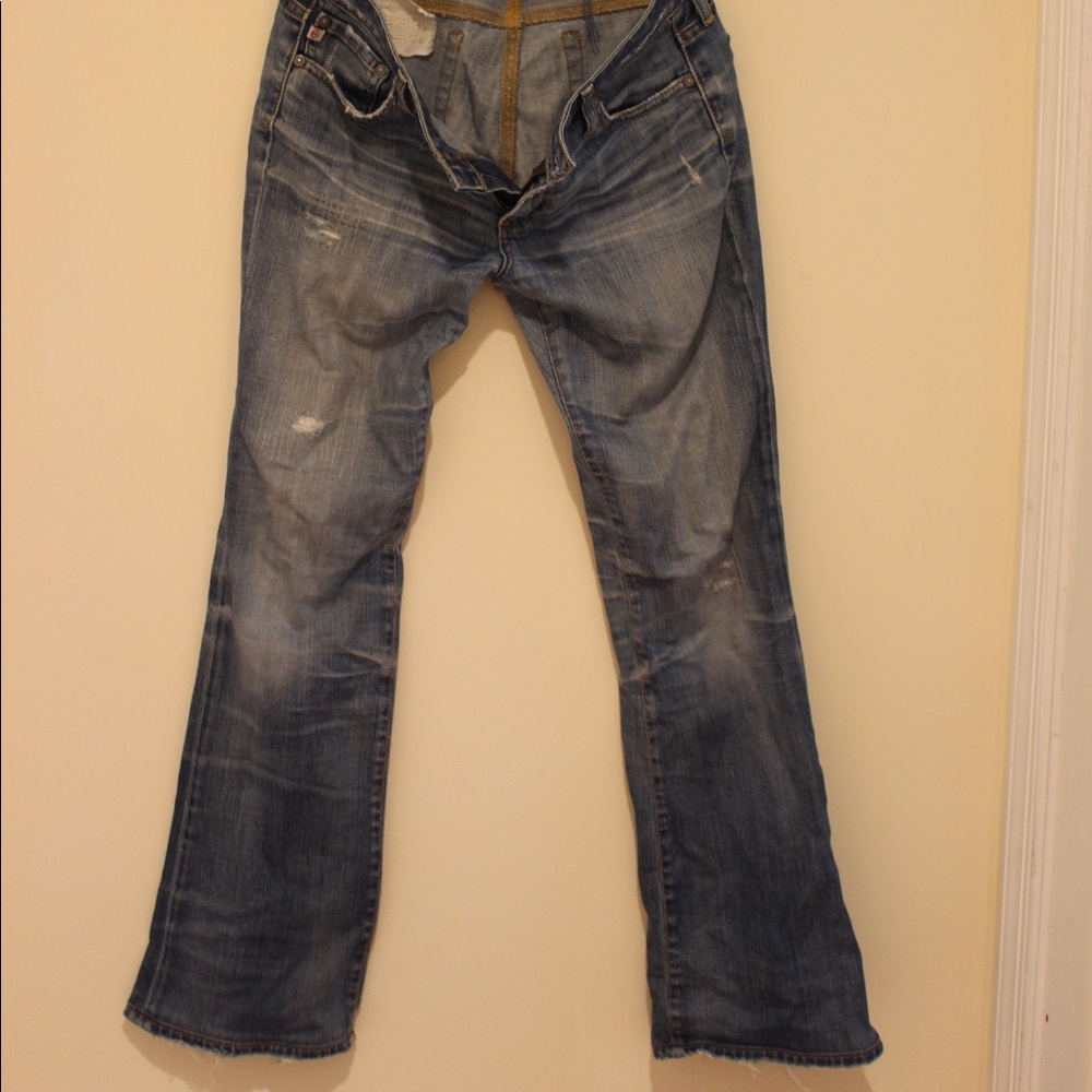 Angel Bootcut Mom Jeans